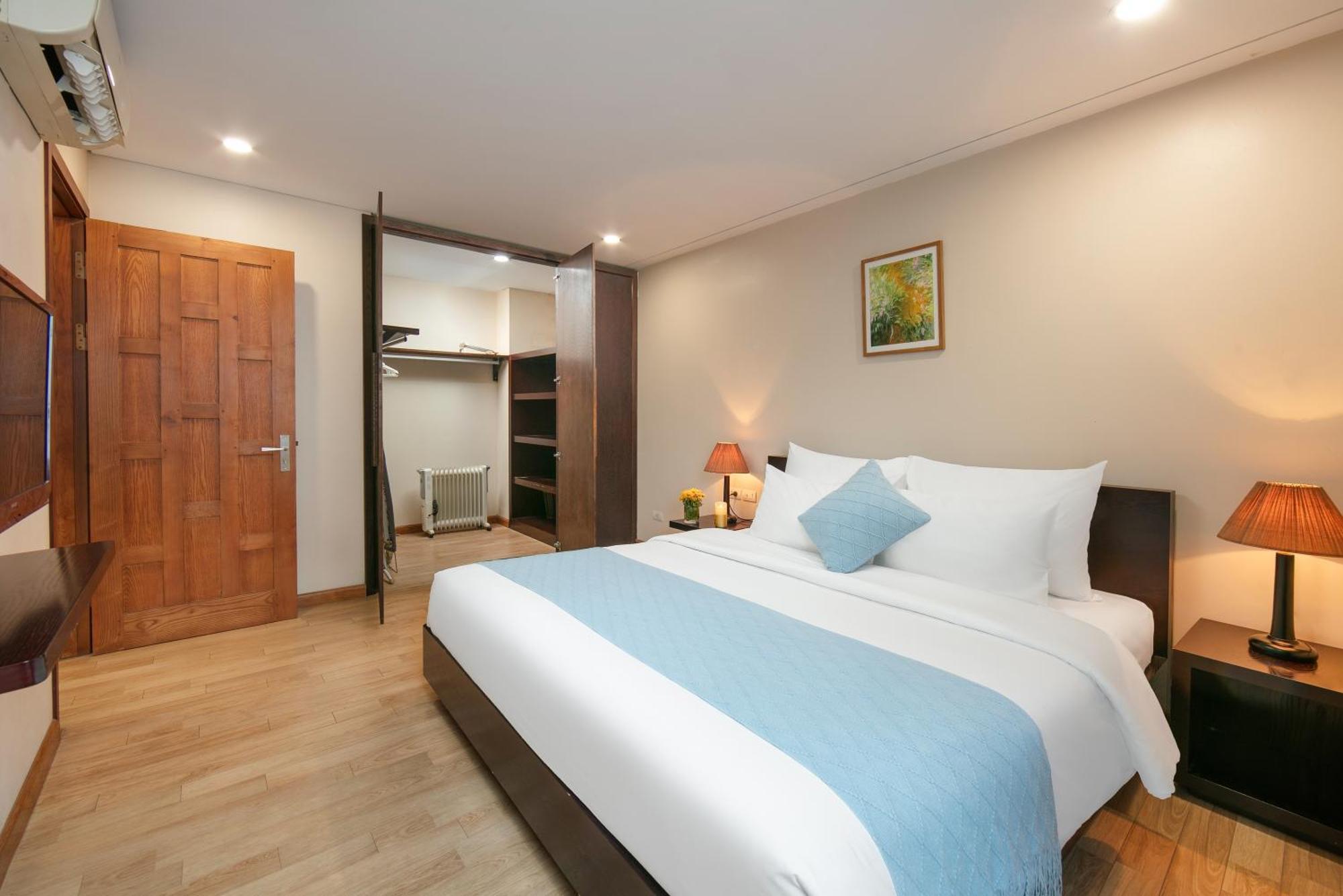 Hb Serviced Apartment - 121B Quan Hoa Hanoï Extérieur photo