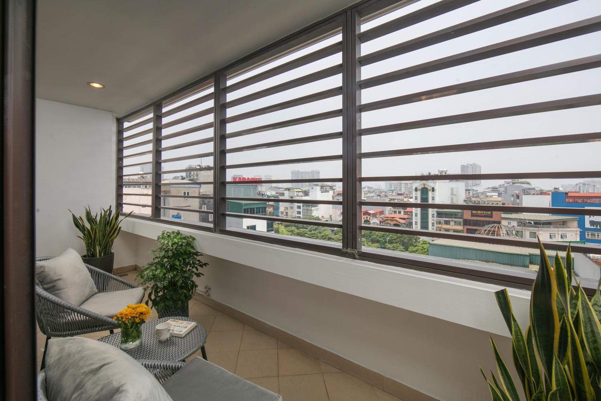 Hb Serviced Apartment - 121B Quan Hoa Hanoï Extérieur photo