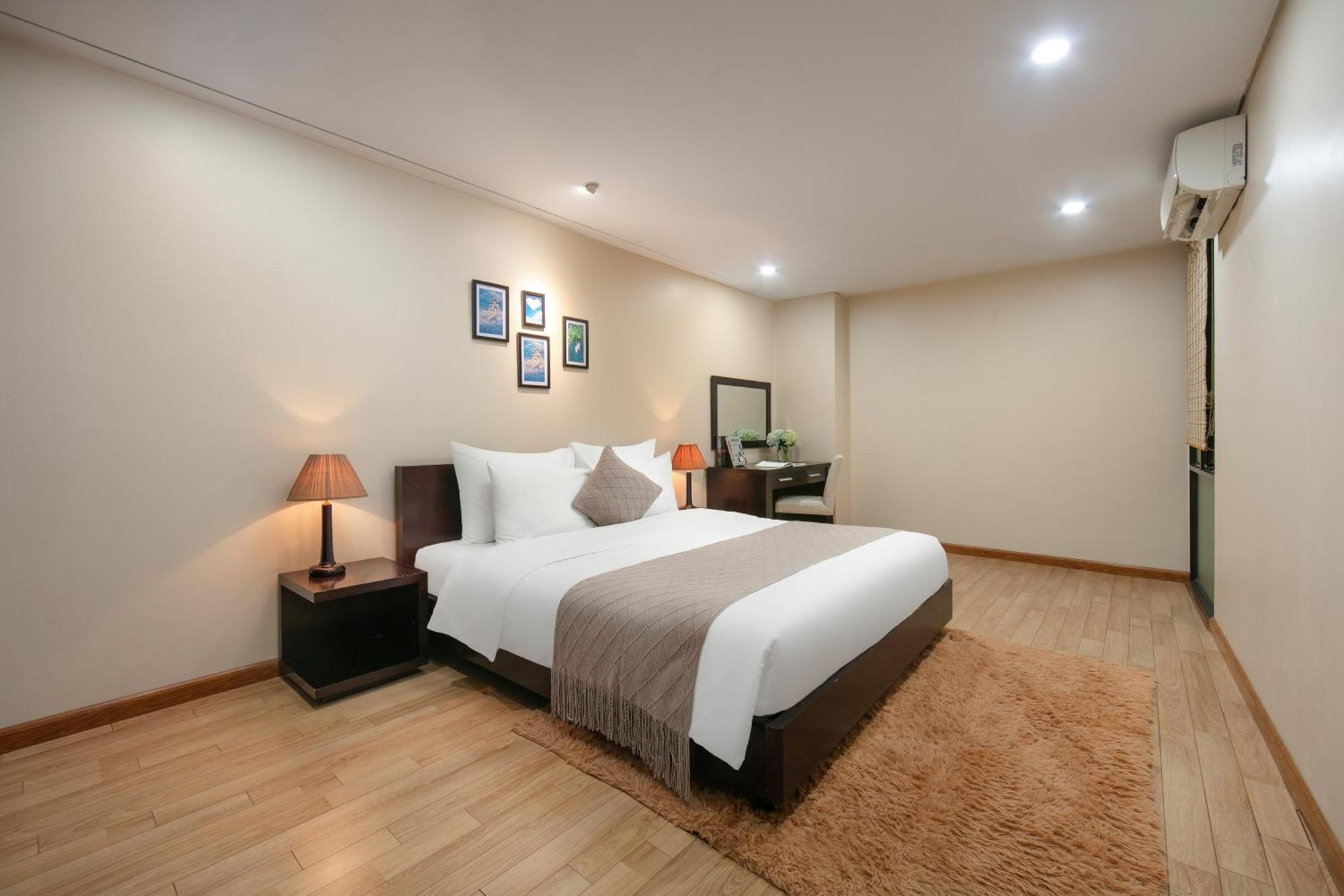 Hb Serviced Apartment - 121B Quan Hoa Hanoï Extérieur photo