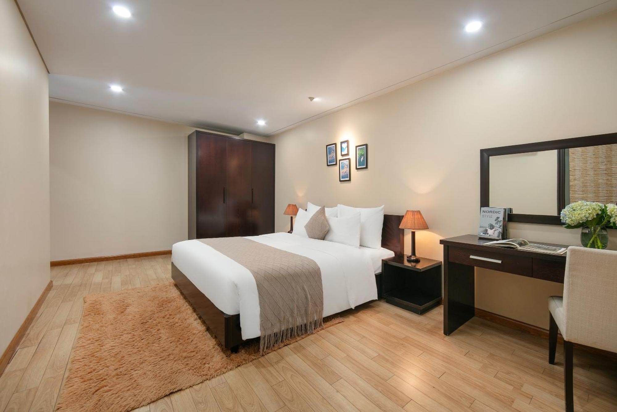 Hb Serviced Apartment - 121B Quan Hoa Hanoï Extérieur photo