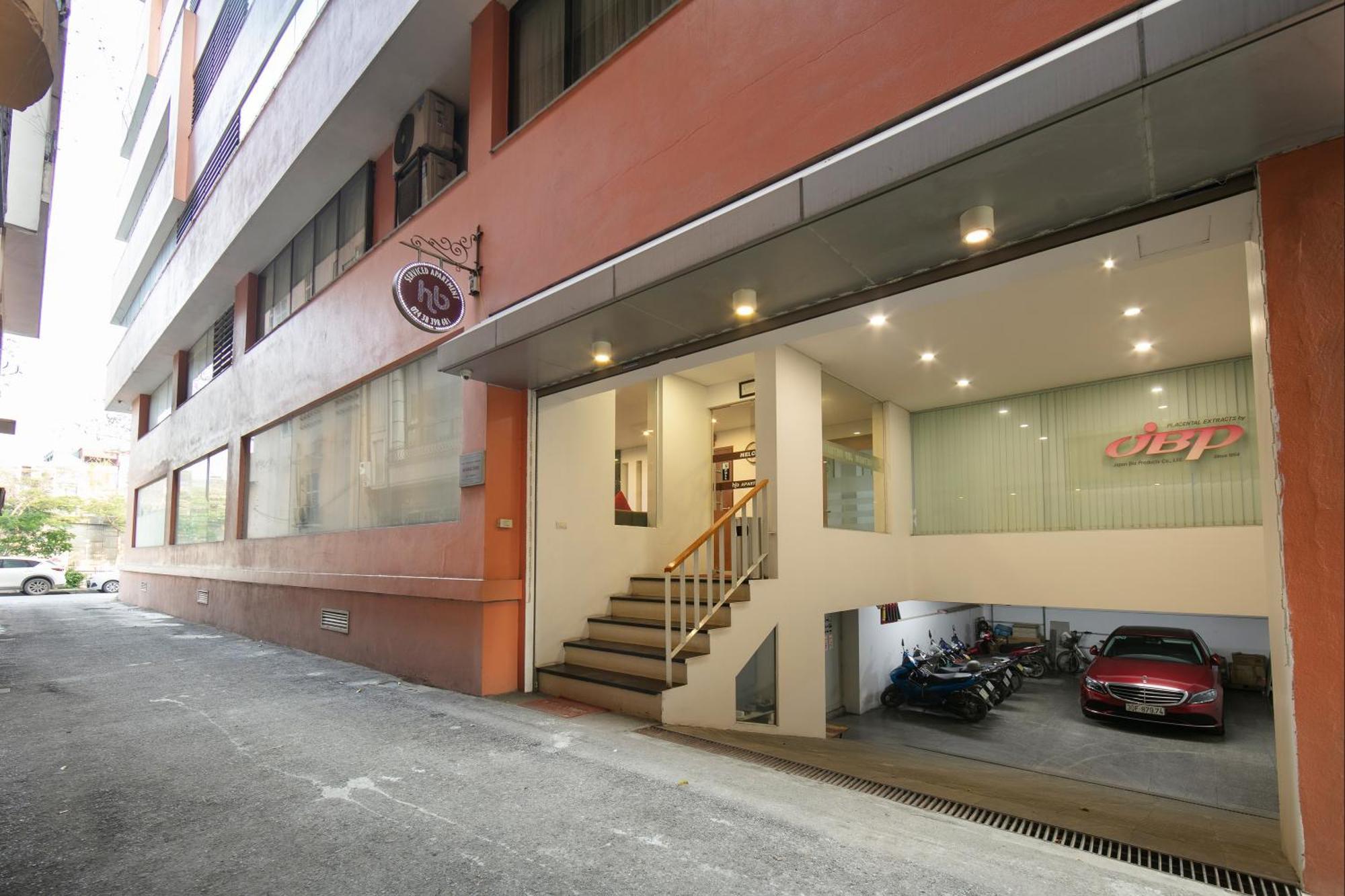Hb Serviced Apartment - 121B Quan Hoa Hanoï Extérieur photo