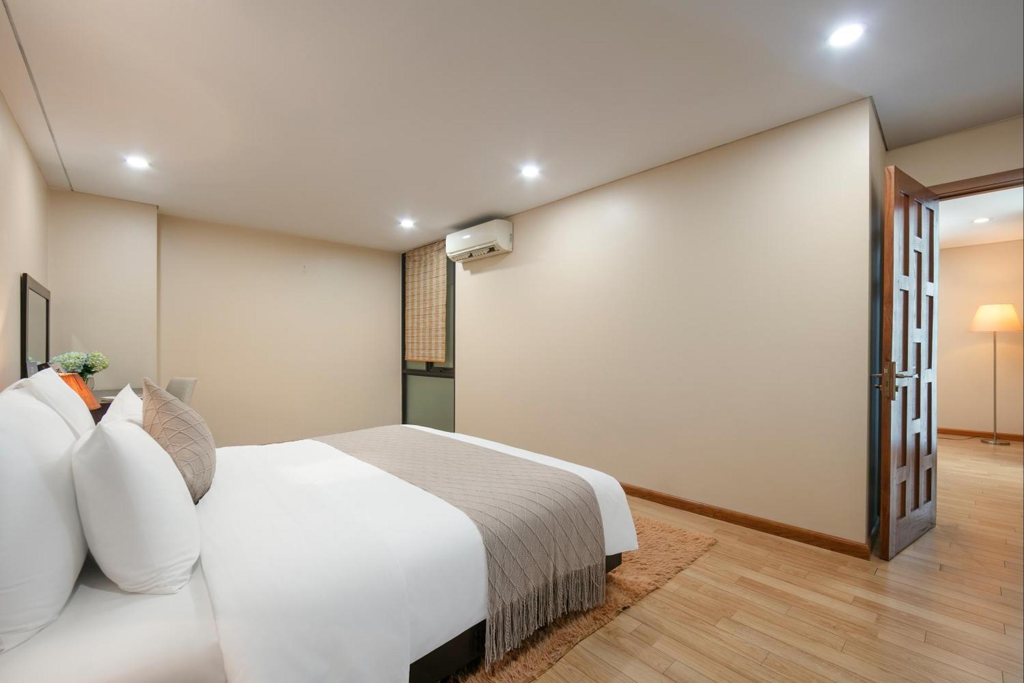 Hb Serviced Apartment - 121B Quan Hoa Hanoï Extérieur photo